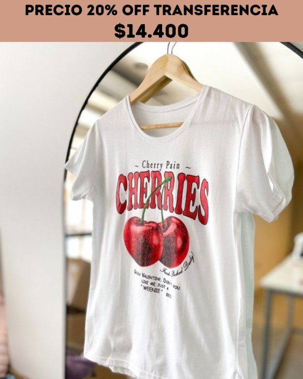 Producto - REMERA CHERRIES