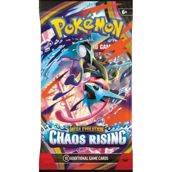 Producto - Pokémon Mega Evolution Chaos Rising Booster x 10 cartas (ENG)