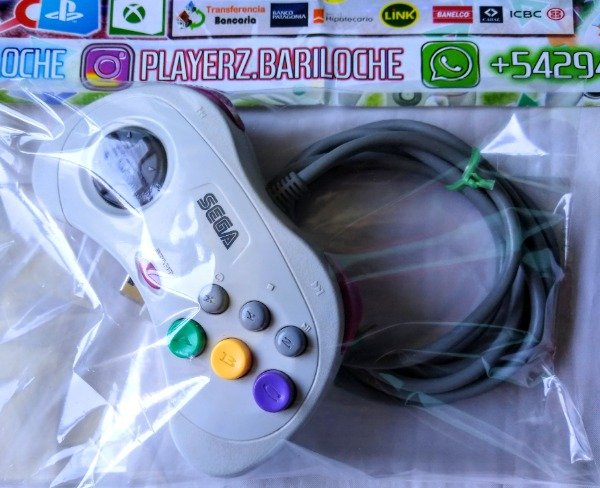 Producto - JOYSTICK SEGA SATURN JP BLANCO