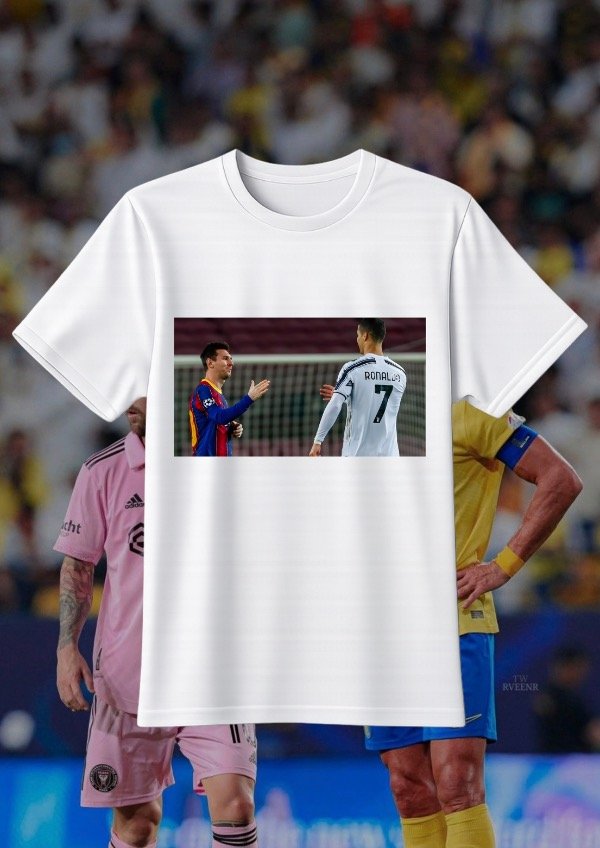 Producto - Remera Messi y Ronaldo II