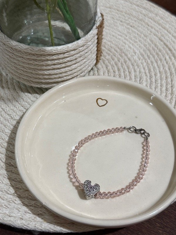 Producto - Pulsera cristal rosa