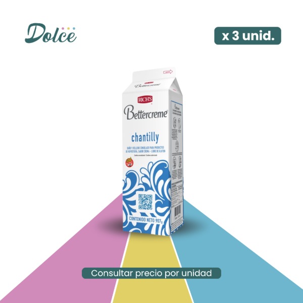 Producto - BETTERCREME CHANTILLY - RICH'S 907G