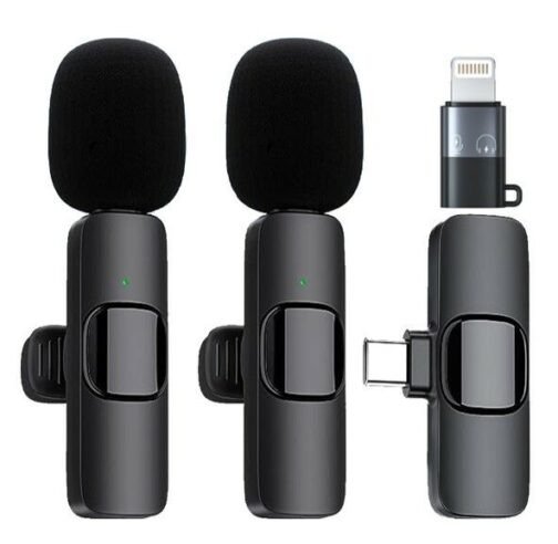 Producto - Micrófono inalámbrico DOBLE ficha C o iPhone - 0
