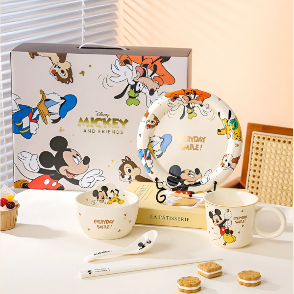 Producto - SET X5 VAJILLA CERÁMICA MICKEY
