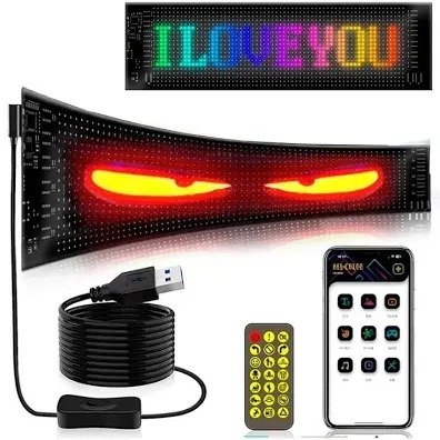 Producto - Cartel Luminoso Led Flexible 20x64 Bits 18