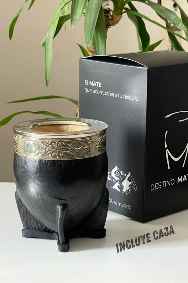 Producto - MATE IMPERIAL DE CALABAZA - NEGRO