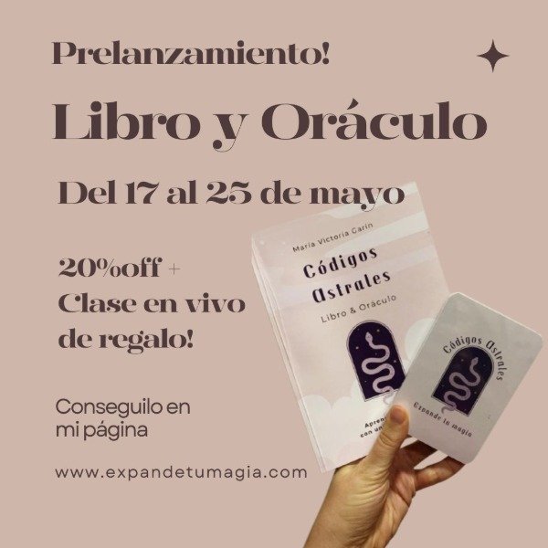 Producto - Libro y Oráculo Códigos Astrales