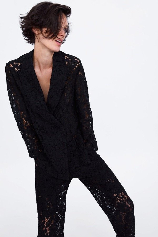 Producto - Pantalón encaje Zara