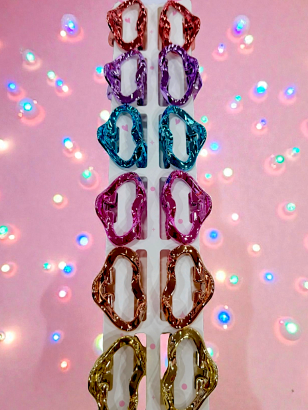 Producto - BROCHE METALIZADO mediano docena