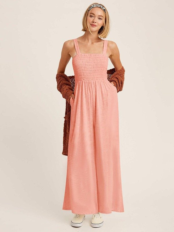 Producto - Mono rosa salmon S