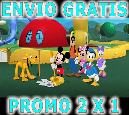 Producto - Kit Imprimible La Casa De Mickey Mouse