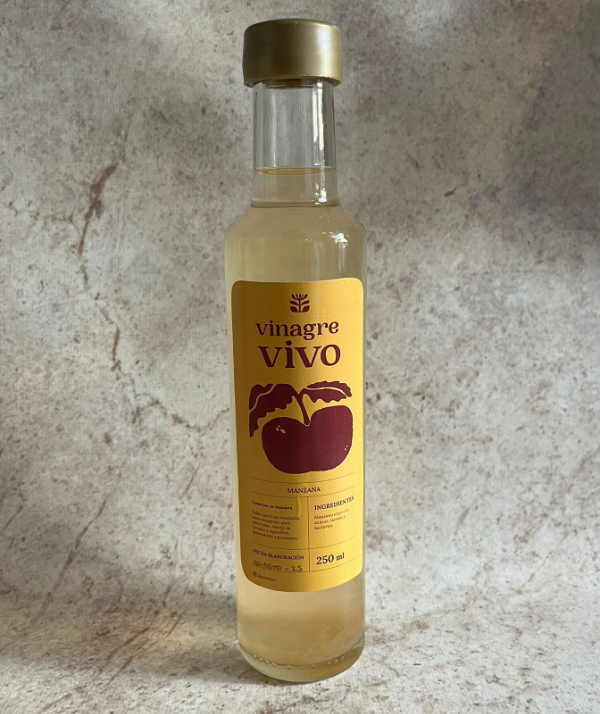 Producto - Vinagre vivo de Manzana "Algo de mar"