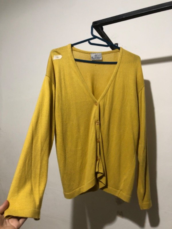 Producto - Campera de hilo //yellow// talle L
