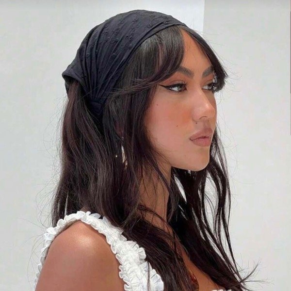 Producto - Pañuelo para la cabeza Negro