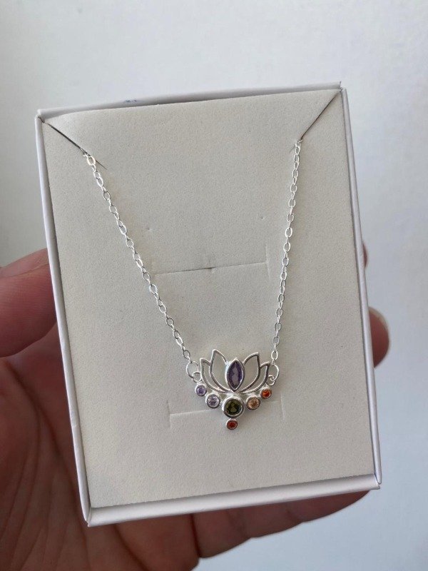 Producto - Pulsera flor con strass plata 925