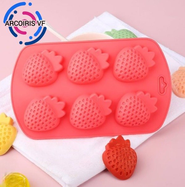 Producto - Moldes 6 frutillas