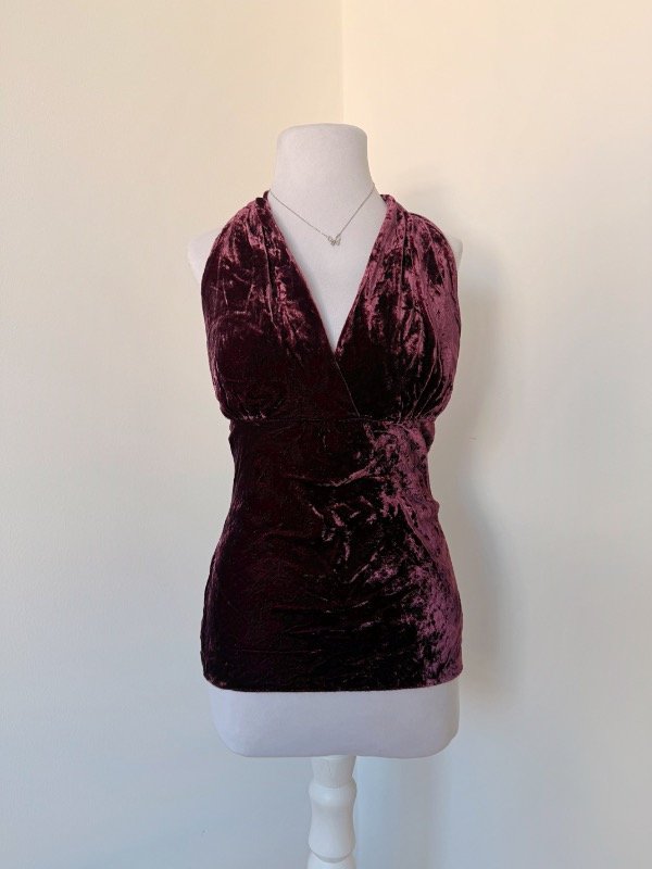 Producto - Halter Top Velvet Express T. L