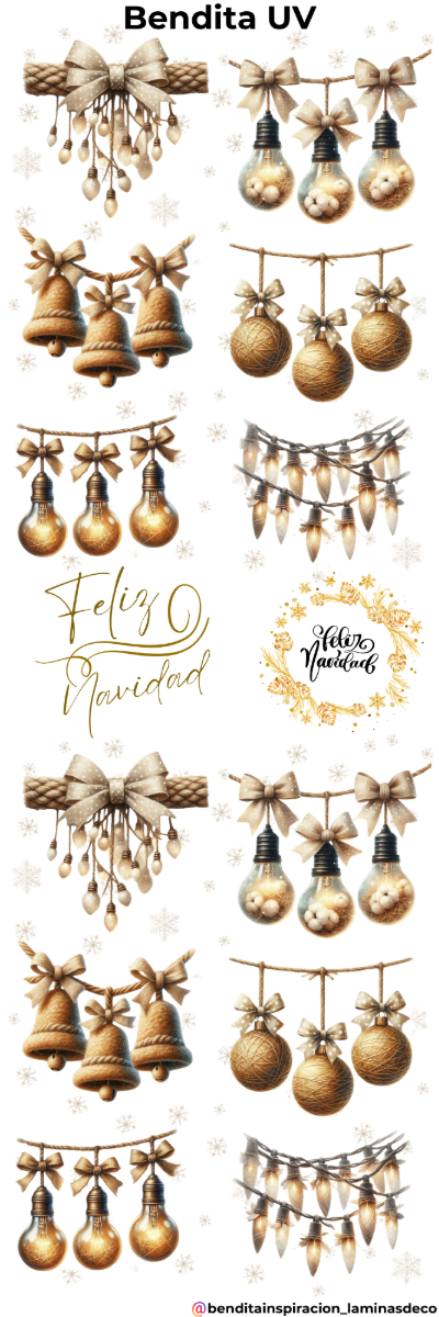 Producto - Bendita UV Bordes navideños 2
