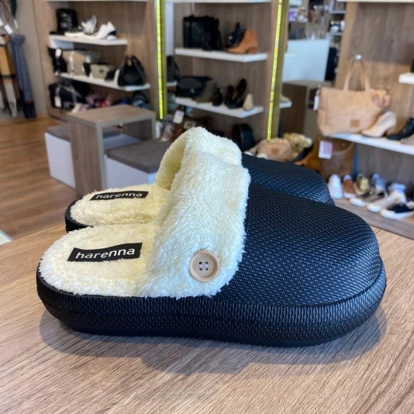 Producto - Pantufla Harenna negro