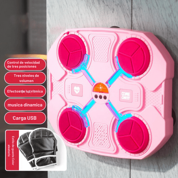 Producto - Máquina de Boxeo Musical Entrenamiento Inteligente Bluetooth Para Niños - 1