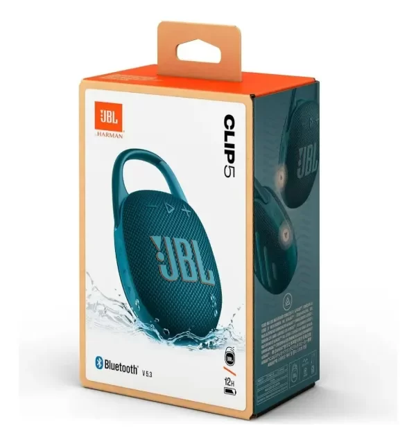 Producto - PARLANTE JBL CLIP 5 BLUETOOTH AZUL