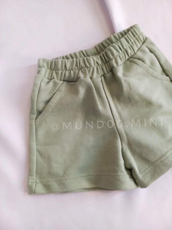 Producto - Short verde claro ( talla 1 al 5) - 0