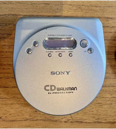 Producto - Discman Sony D-ej815 + Auriculares + Funda Impecable