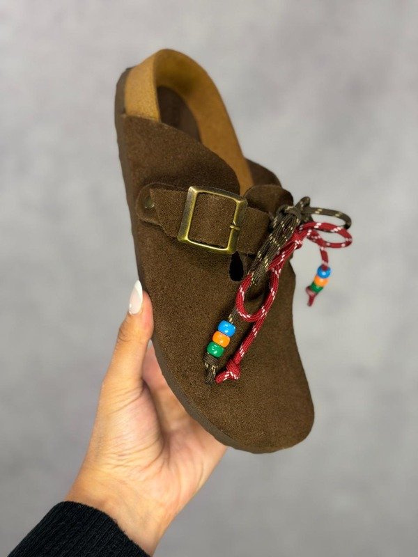 Producto - BIRK CERRADA LONDON CHOCO GAMUZA - 1