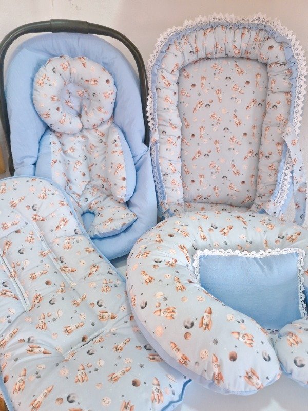 Producto - Set XL cohetes celeste