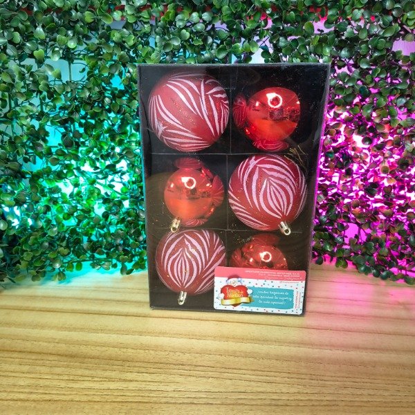 Producto - ADORNO BOLAS X6 N 8 SZ2990