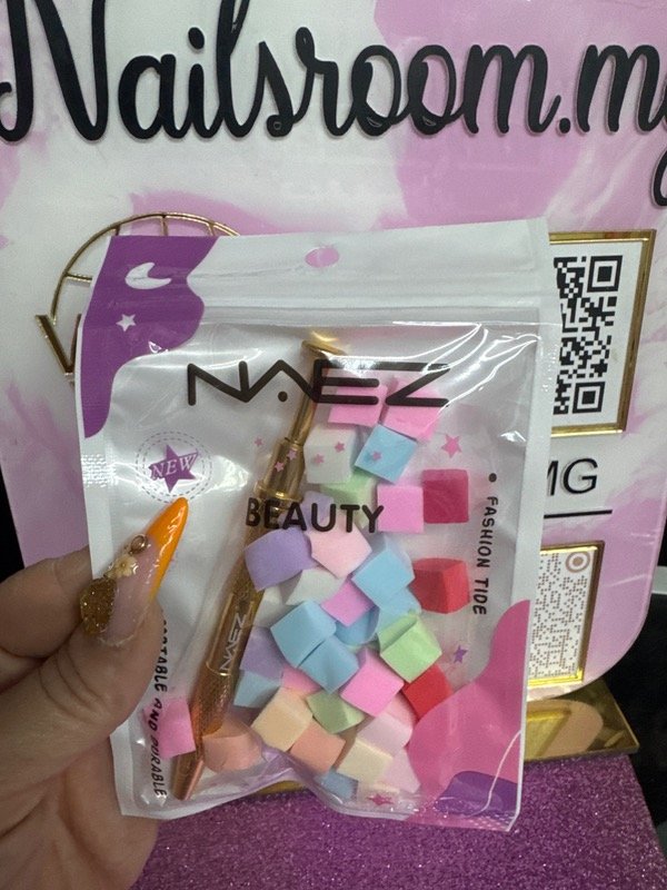 Producto - Esponjitas para difuminado con pinza naez