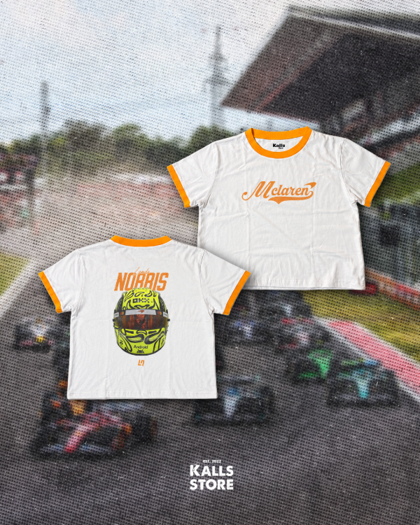 Producto - Baby tee Lando Norris #helmet