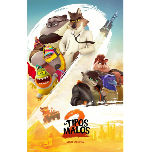 Producto - Poster Oficial Los Tipos Malos 2