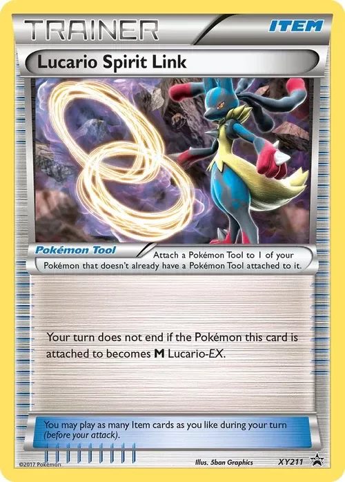 Producto - Lucario Spirit Link - XY211 - XY Promo