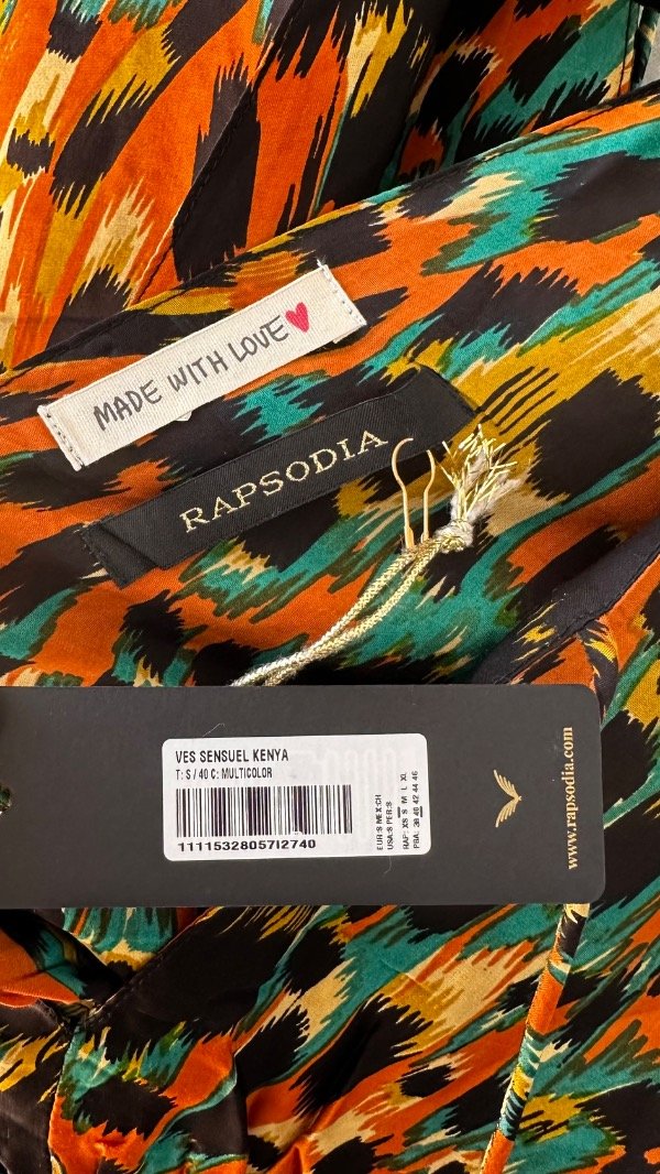 Producto - Vest sensuel kenya Rapsodia - 1