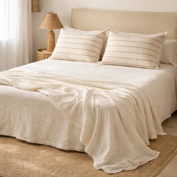 Producto - Pie de Cama Lira Crudo - 2