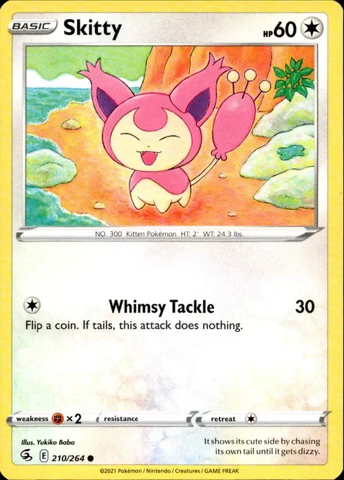 Producto - Skitty - 210/264 - Fusion Strike