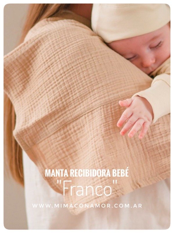 Producto - Manta recibidora "Franco"