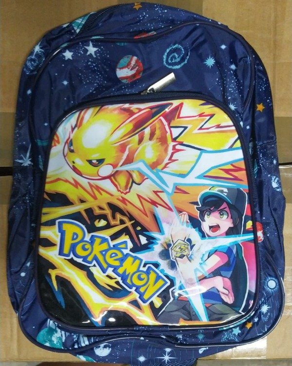 Producto - MOCHILA INFANTIL JARDIN PERSONAJE POKEMON