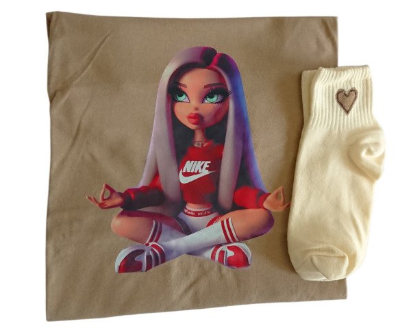 Producto - SET DEPORTIVO 3 PIEZAS BRATZ BEIGE