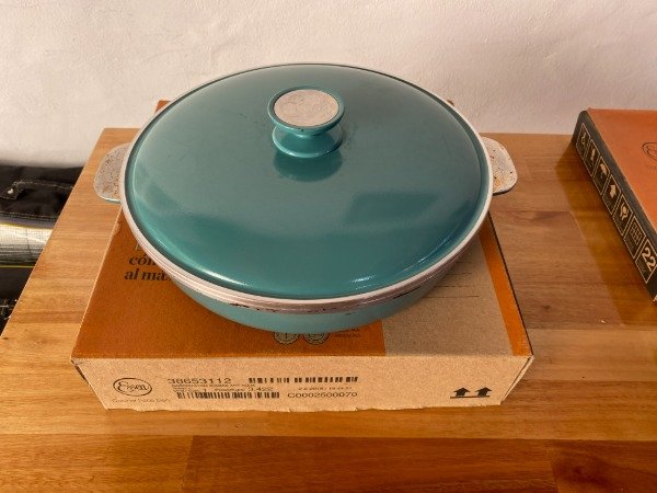 Producto - PAELLERA ESSEN ATEFLONADA 32x7 #9624