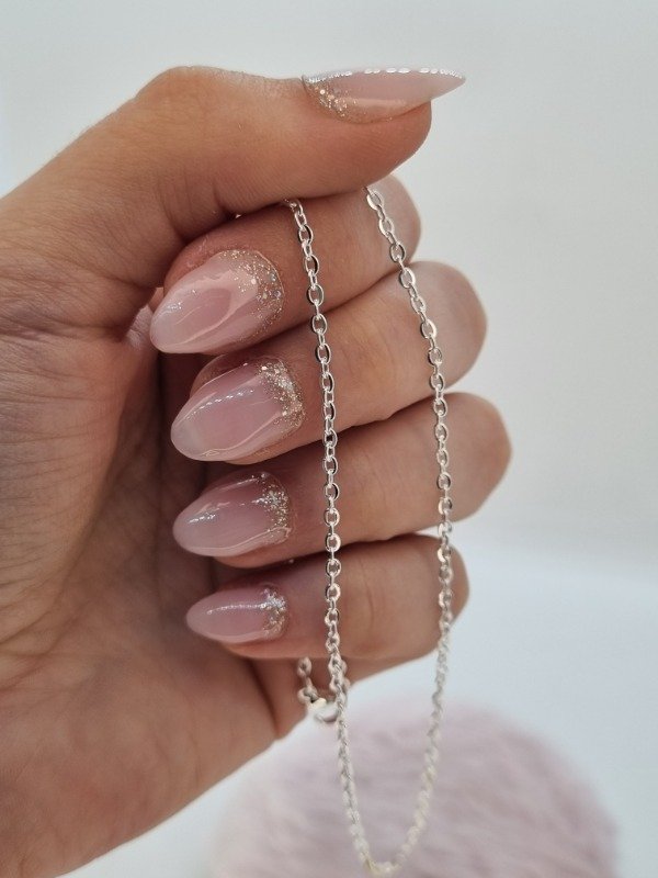 Producto - Cadena acero blanco yxx746 40cm