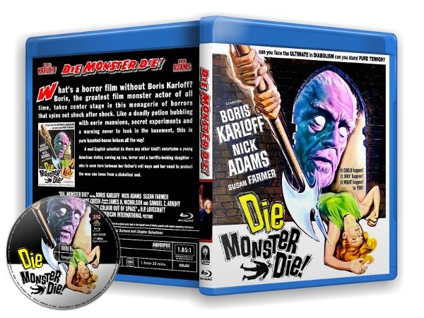 Producto - Die Monster Die (1965) Bluray Latino/ingles Subt Esp