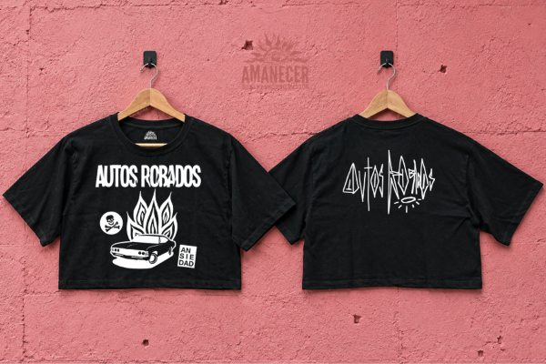 Producto - Crop top - Baby Tee - Musculosa de dama Autos Robados