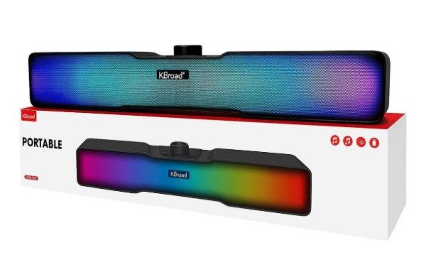 Producto - PL432 PARLANTE BARRA 38CM CON LUCES RGB
