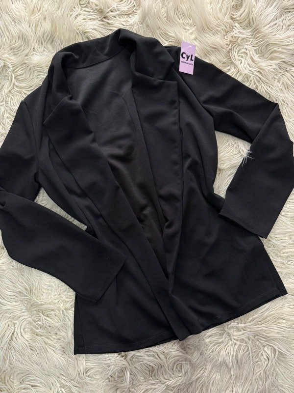 Producto - Blazer largo negro