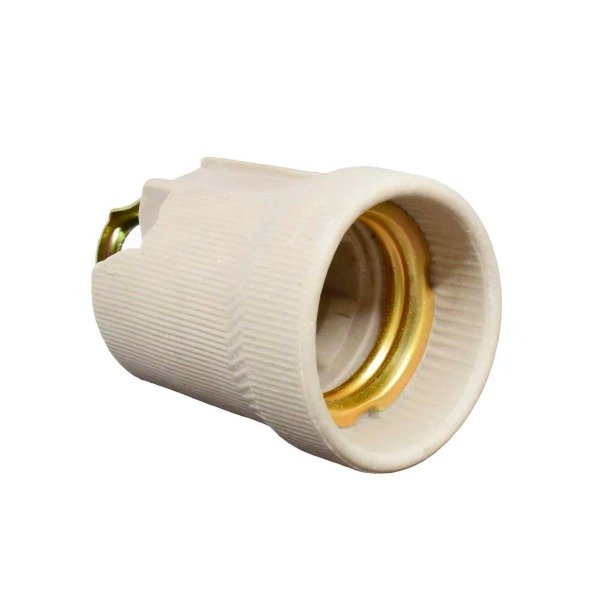 Producto - Portalampara cerámica con puente E27