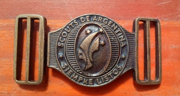 Producto - Hebilla Cinturón Scouts de Argentina (Oval)