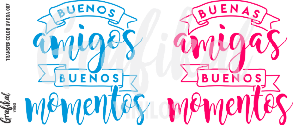 Producto - Transfer Color UV Dia del Amigo 007