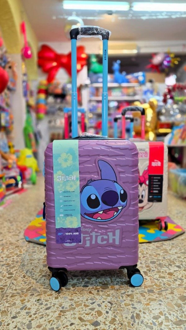 Producto - Carry On de Licencias Stich Violeta